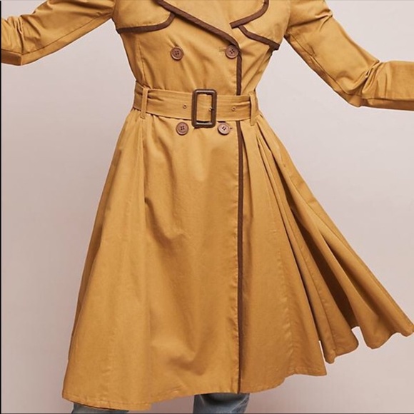 Anthropologie Marley Trench ett:twa - Picture 3 of 5